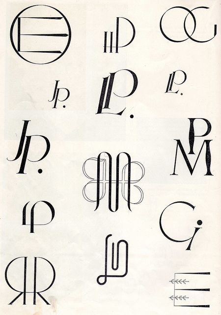 Roundup: Timeless Monogram Designs