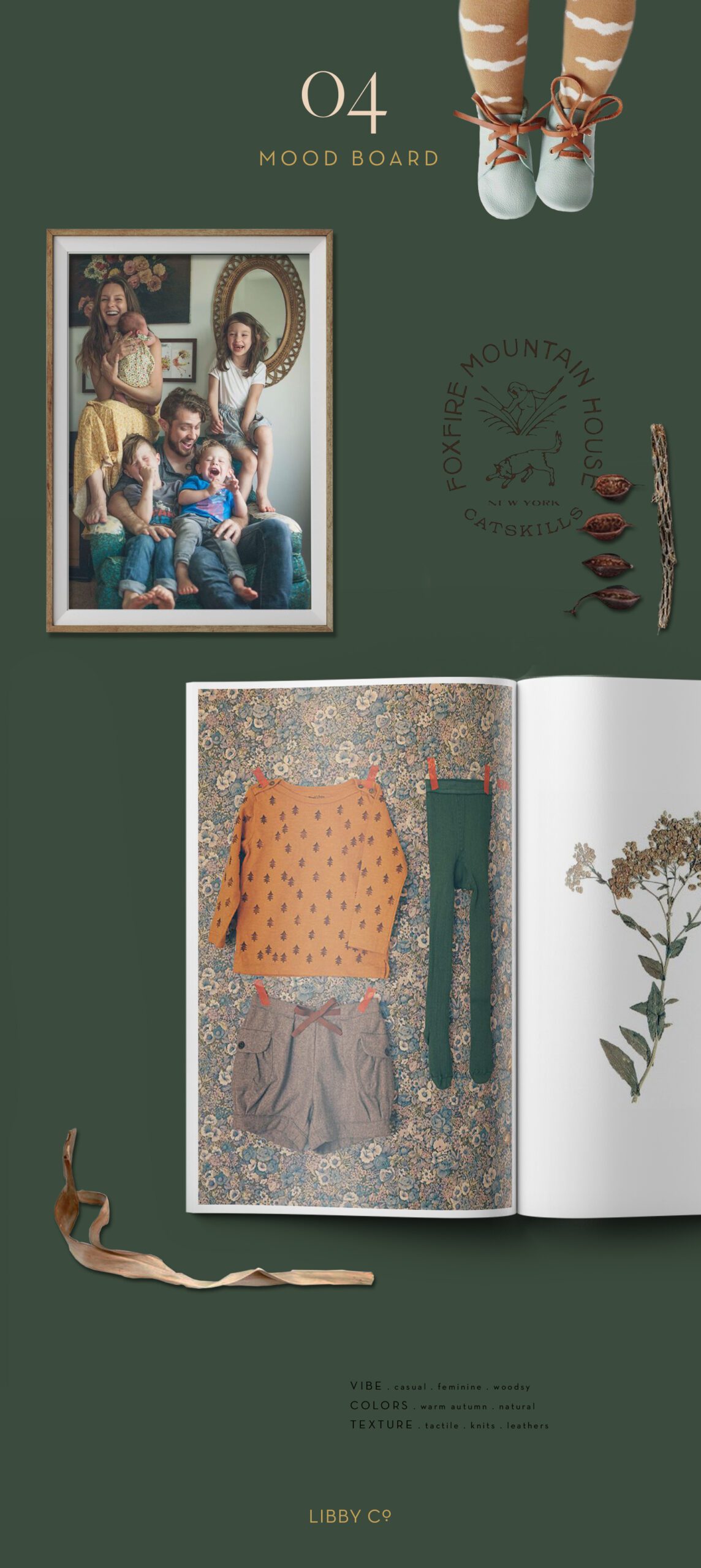 Rich colors and textures inspired by autumn. Check out this moodboard >>
