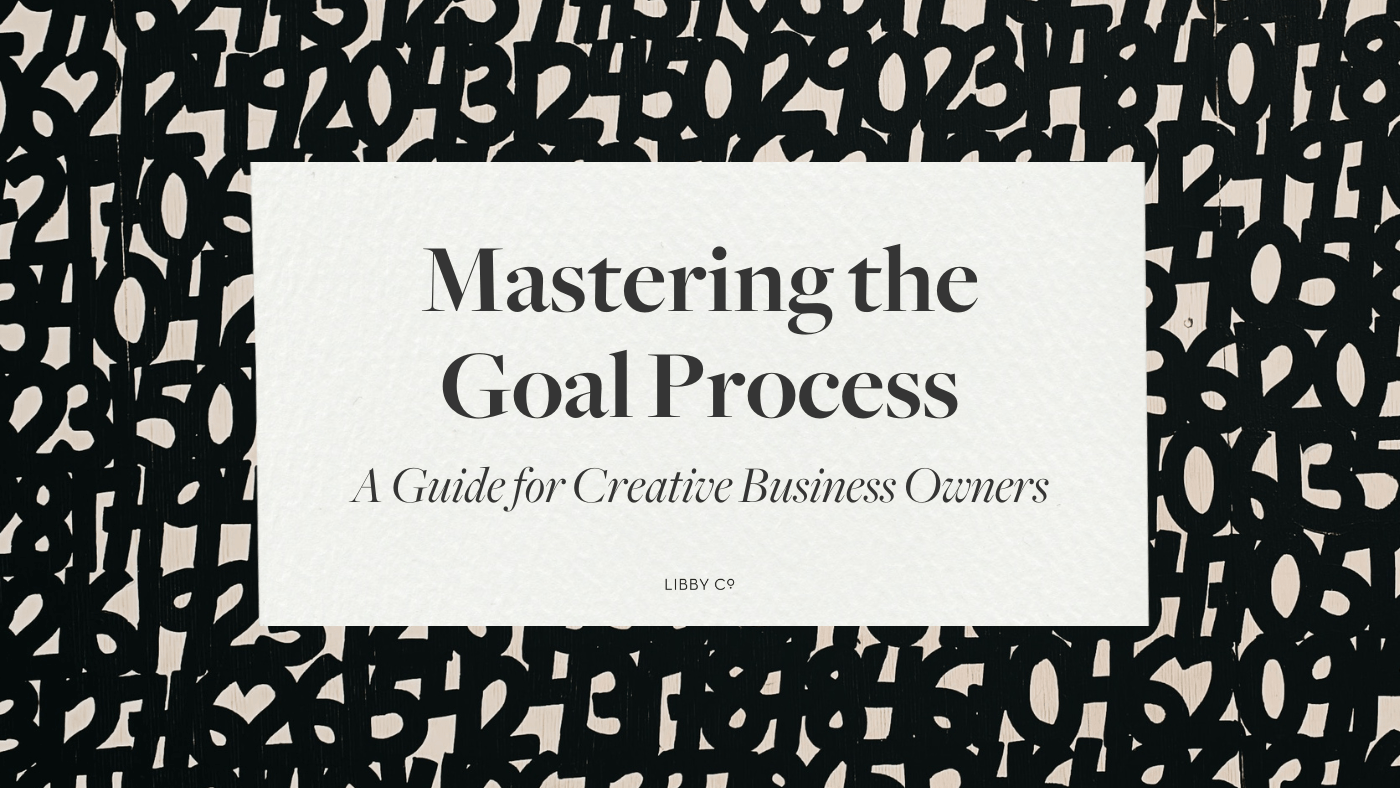 Mastering the goal process for creatives