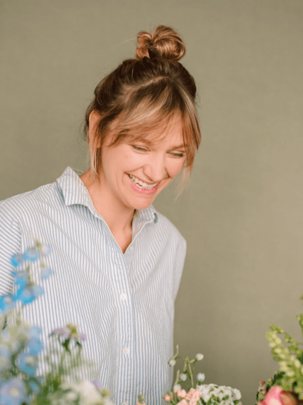 Jackie Small Florist and artist Coaching Club member